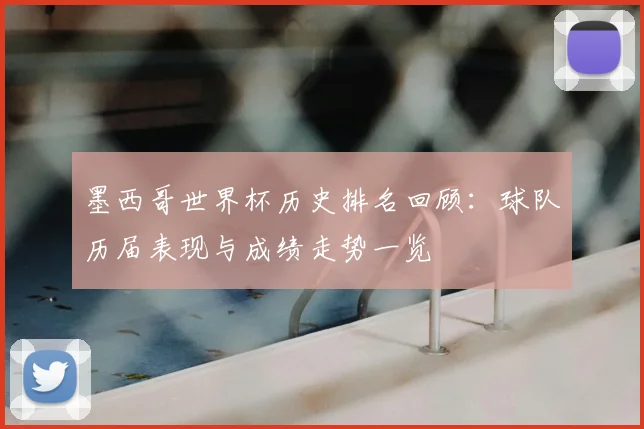 墨西哥世界杯历史排名回顾：球队历届表现与成绩走势一览