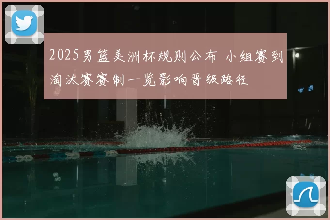 2025男篮美洲杯规则公布 小组赛到淘汰赛赛制一览影响晋级路径